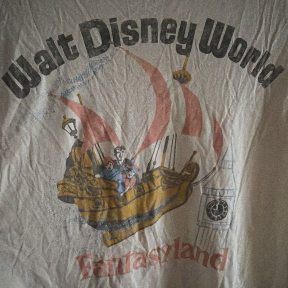 Walt Disney Fantasyland Forever Collection by Junkfood Shirt - Women's Sz Small